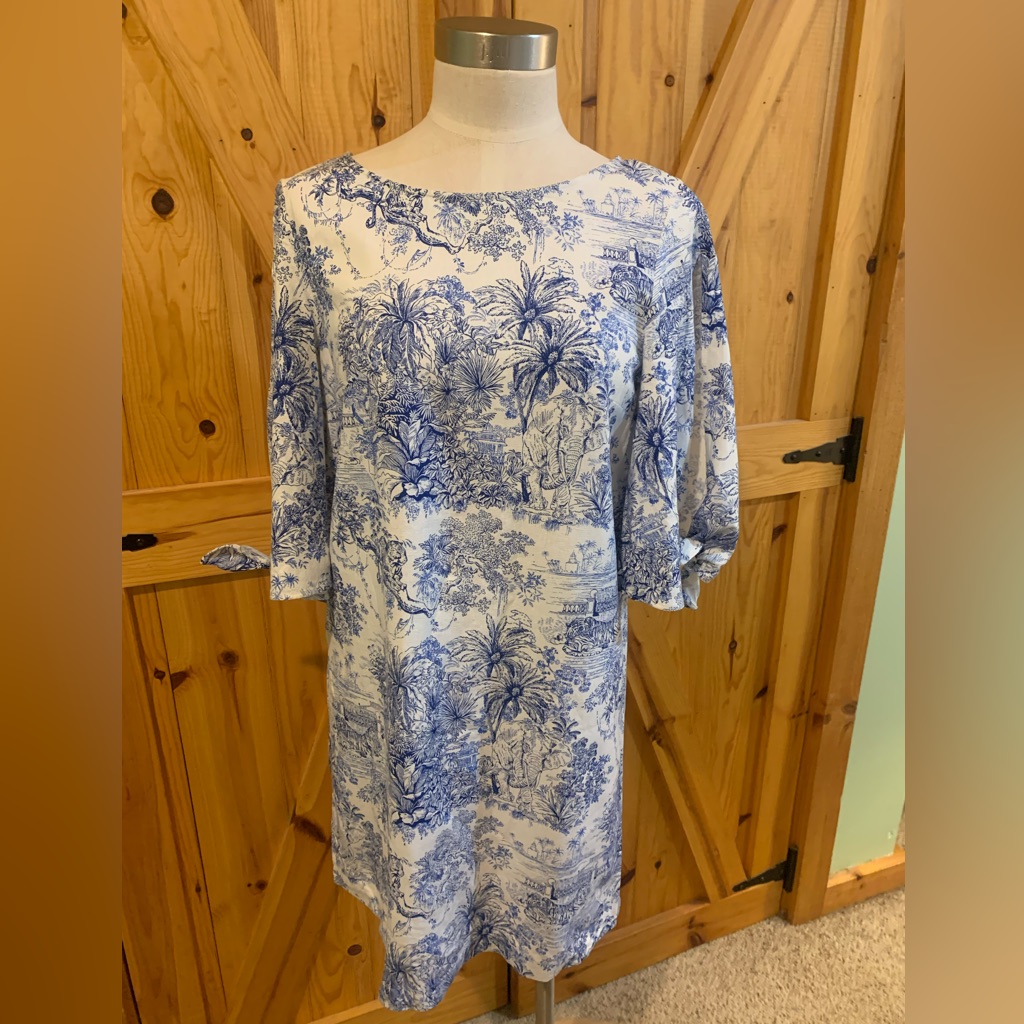 Hm Linen Blend Dress
